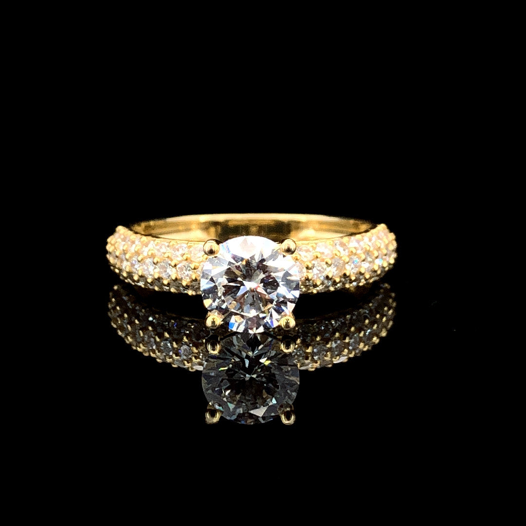 Gold Diamond Ring